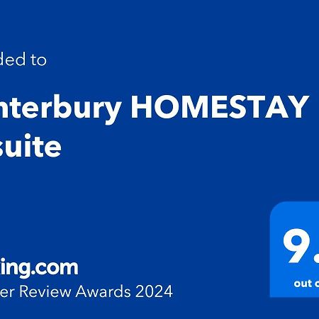 Canterbury Homestay Ensuite Dış mekan fotoğraf