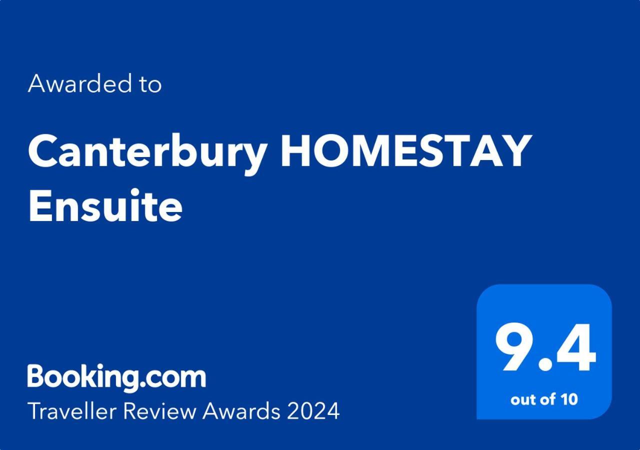 Canterbury Homestay Ensuite Dış mekan fotoğraf